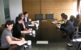 HOK设计公司副总裁参观访问华体会体育在线(中国)唯一官方网站